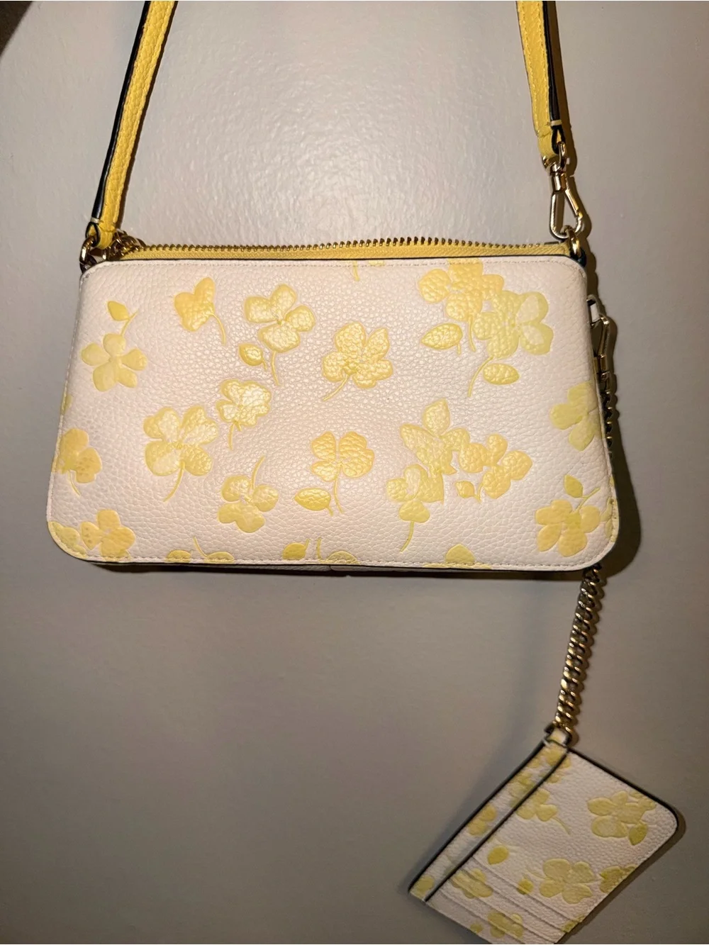 Kate Spade New York Ava Spring Pansies Pochette